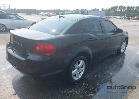 2013 Dodge Avenger Sxt from USA, damaged, VIN 1C3CDZCG1DN526424